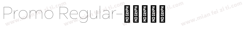 Promo Regular字体转换